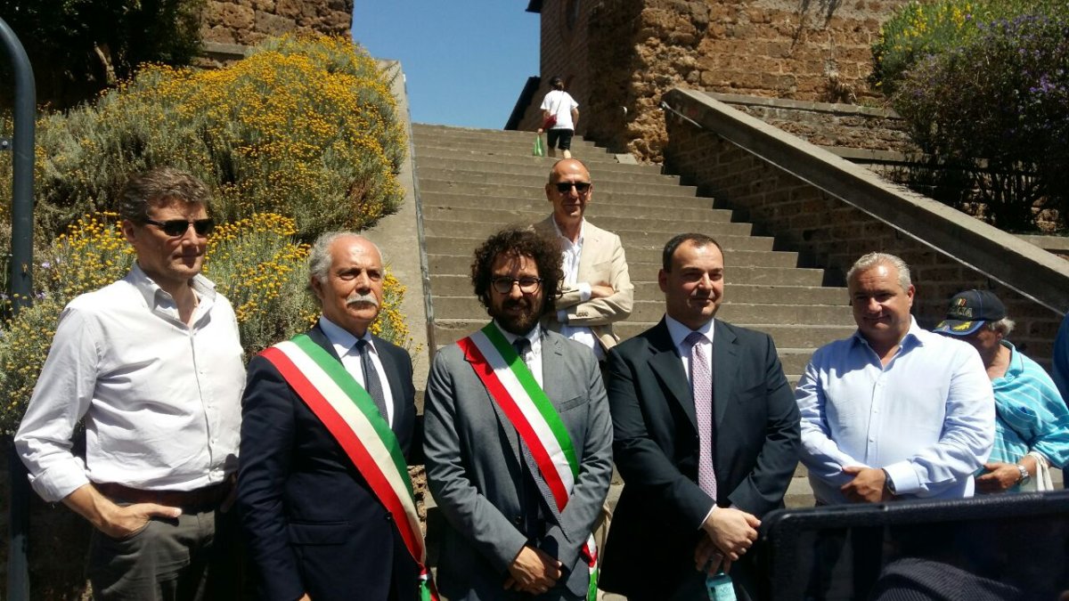 inaugurazione navetta aeroporto cerveteri ladispoli