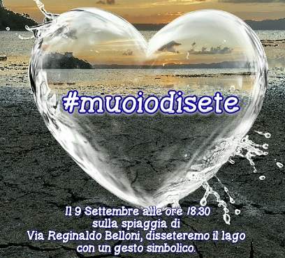 flash mob lago di bracciano