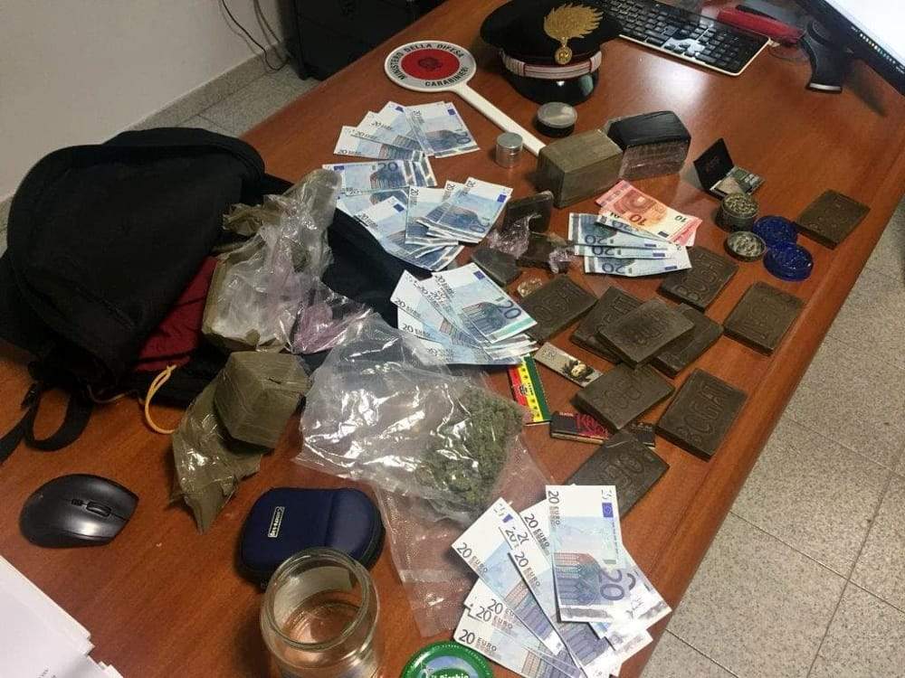 droga sequestrata cc