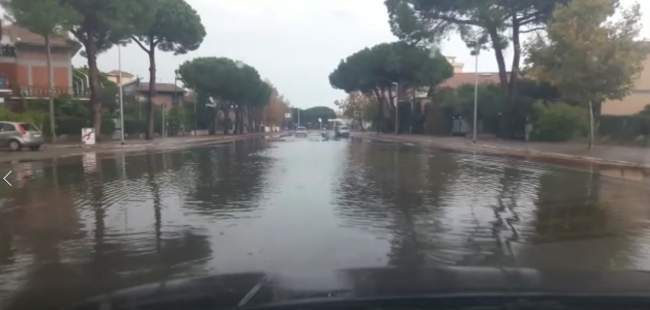 tarquinia lido allagata assolidi