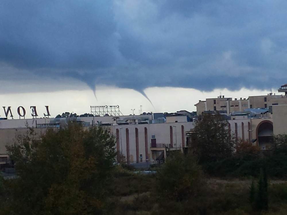 tornado fiumicino