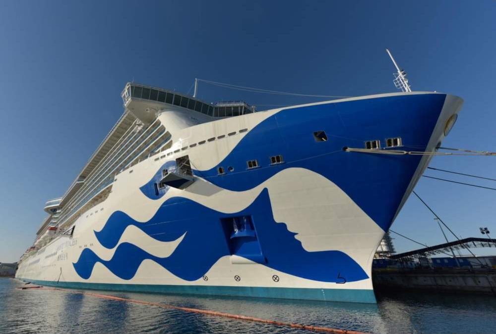 Civitavecchia, la nuova nave extralusso Sky Princess Cruises farà tappa al porto