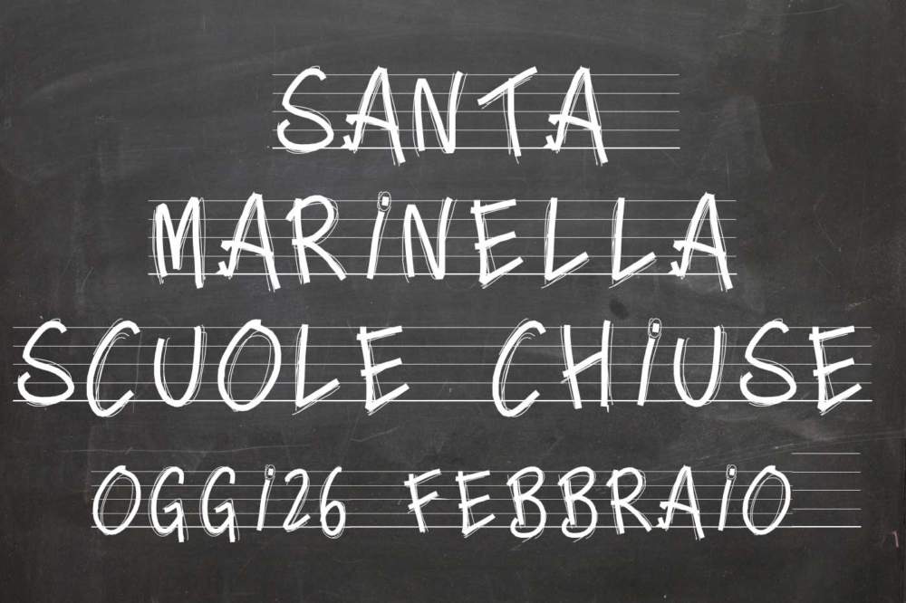 SCUOLE CHIUSE SANTA MARINELLA