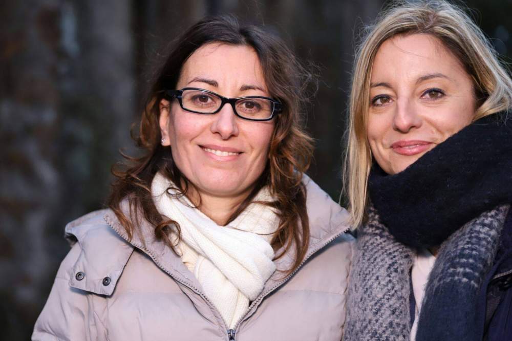 Silvia Blasi e Roberta Lombardi