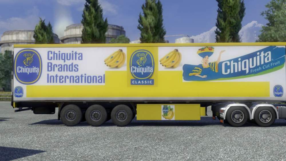 camion chiquita banane