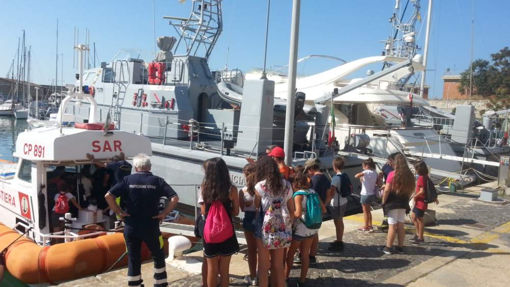 campo scuola prociv cerveteri guardia costiera