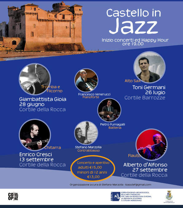 Santa Severa: il 26 luglio “ Tutti quanti vogliono fare il jazz”