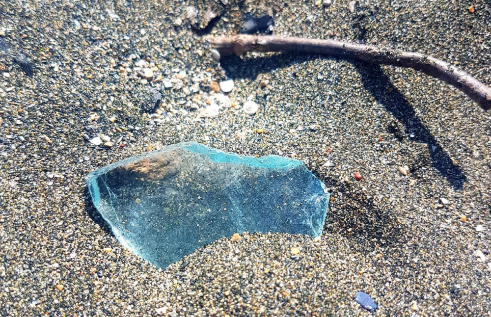 Vetro in spiaggia Vetro in spiaggia