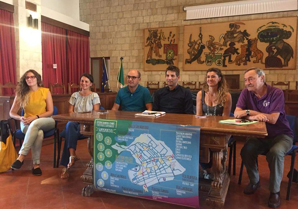 Io Pittore per Caso e La Notte Bianca dello Sport: “CONI Tarquinia: un binomio vincente”