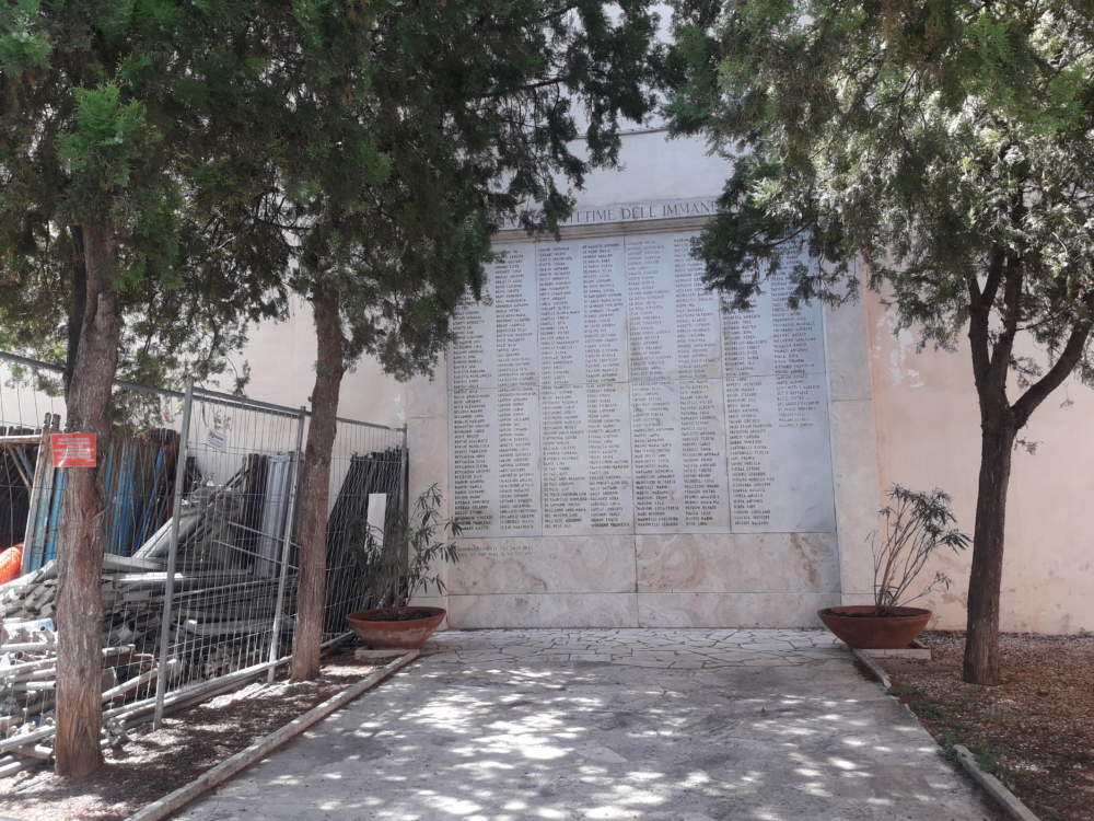monumento caduti civitavecchia via mazzini