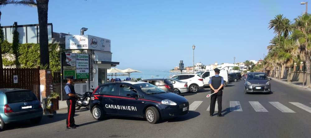 posto blocco carabinieri santa marinella