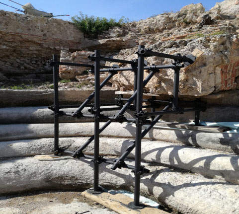 impianto termale archeologico di Aquae Tauri