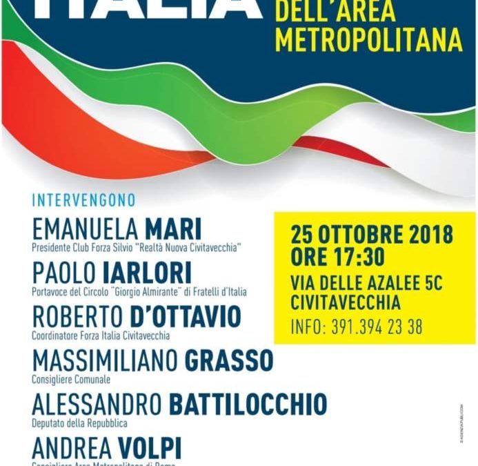 Civitavecchia, dibattito con Andrea Volpi nell’incontro “Provincia Italia”