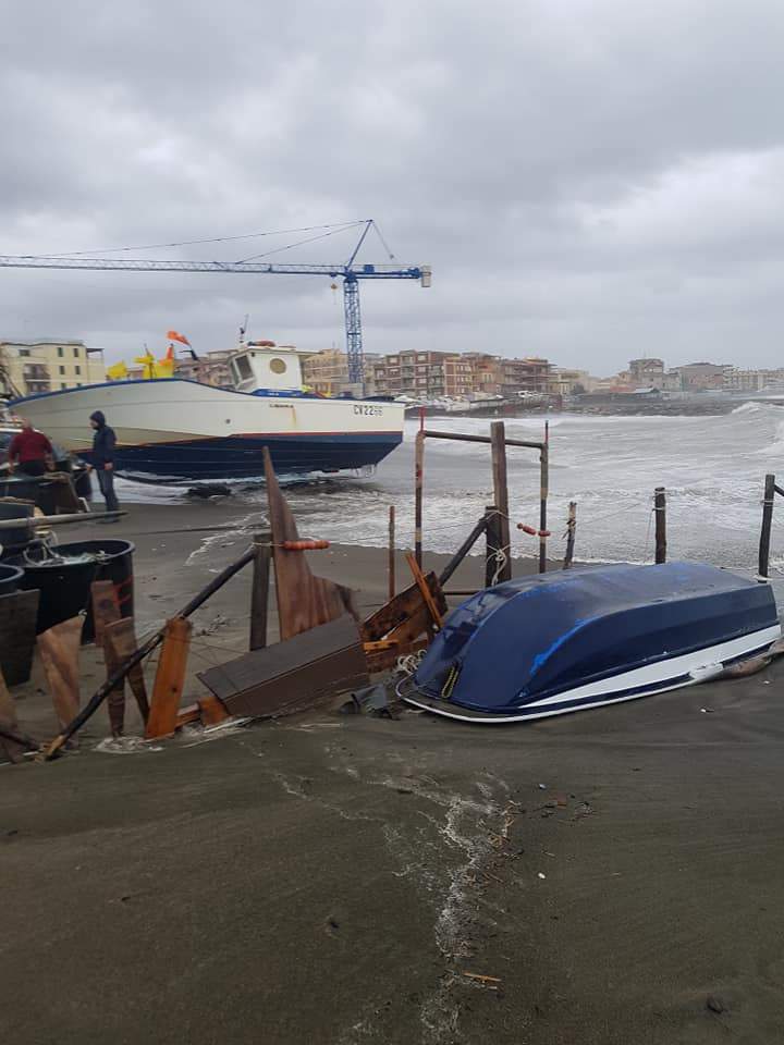 Mareggiata Ladispoli