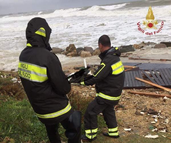 cadavere santa marinella vvf vigili fuoco