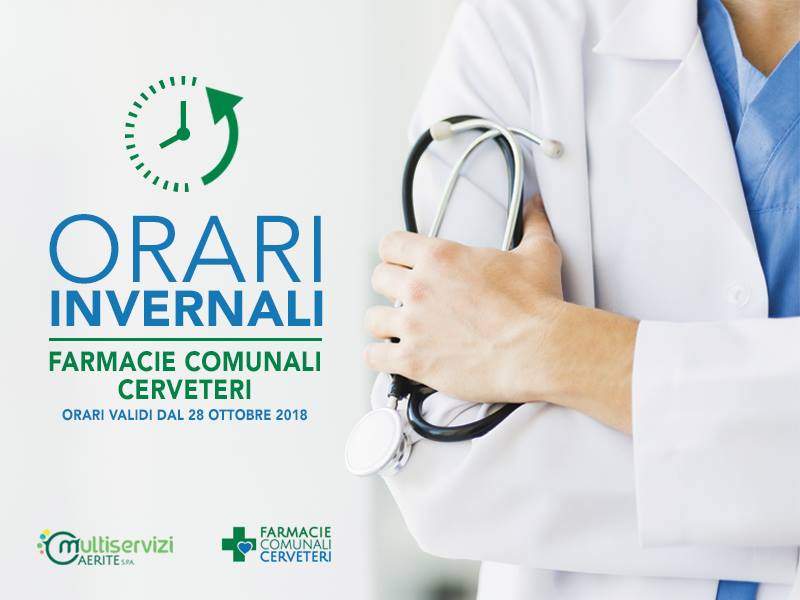 Cerveteri Gli Orari Invernali Delle Farmacie Terzo Binario News