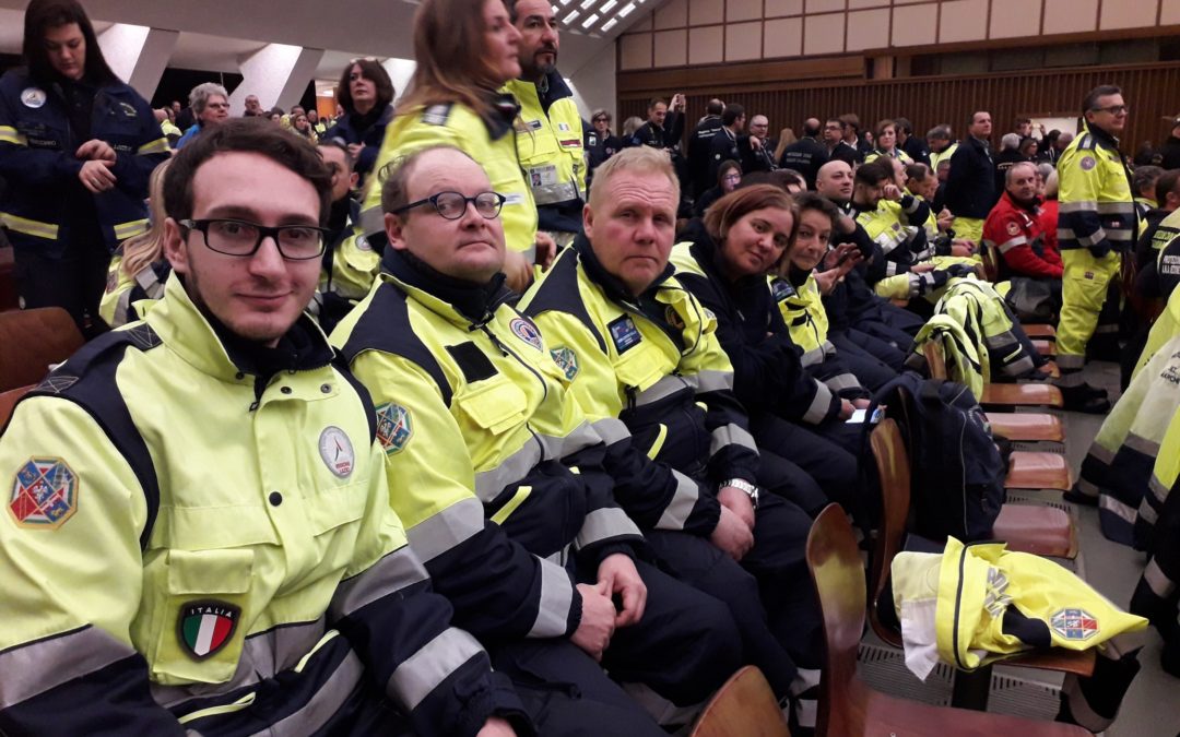 Volontari AEOPC di Tarquinia ha partecipato all’udienza di Papa Francesco