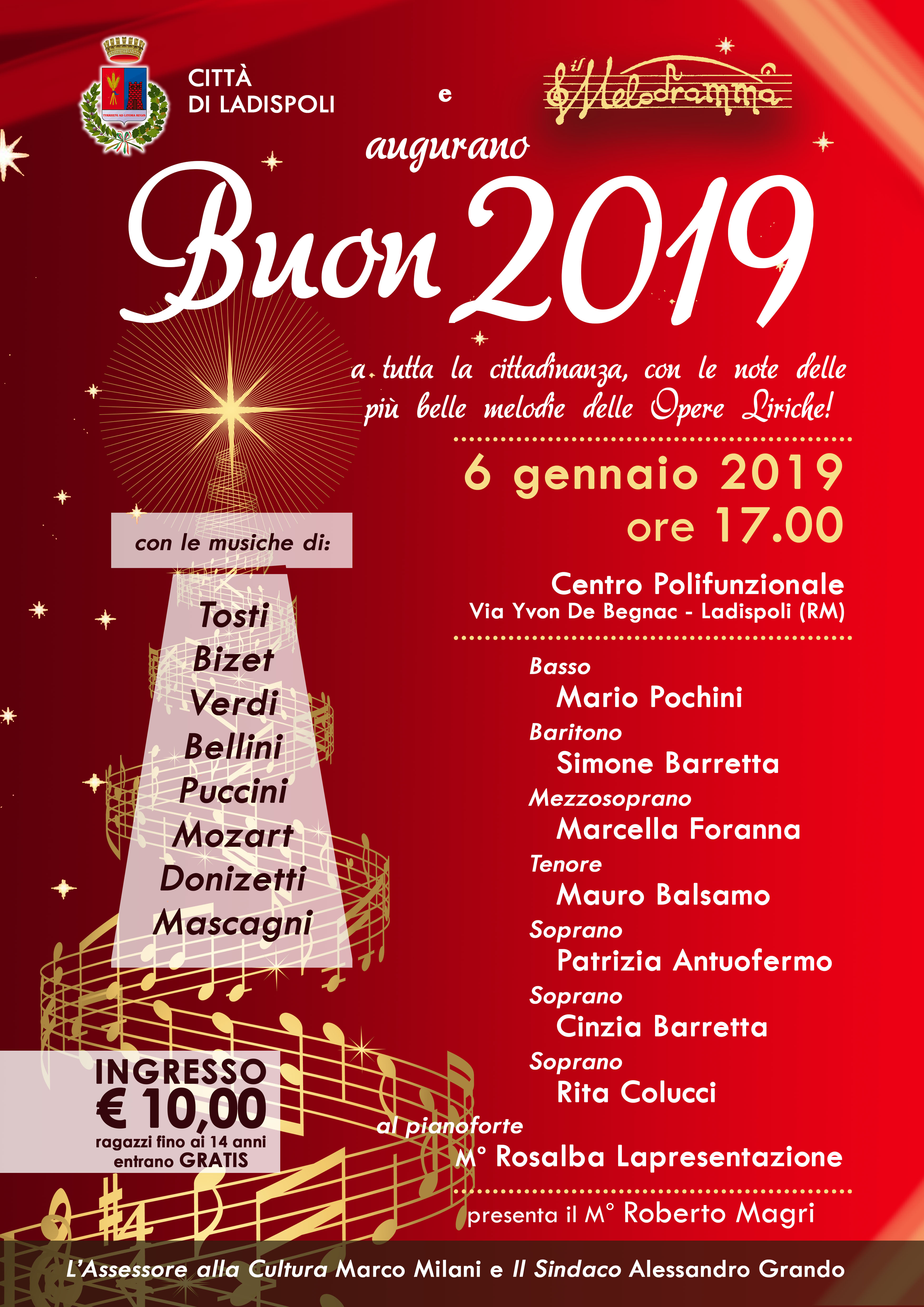 Programma eventi Natale 2018 Ladispoli