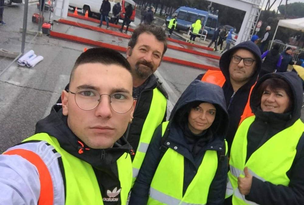 ANVVFC AVAB Bracciano a Roma in servizio a “La corsa di Miguel”