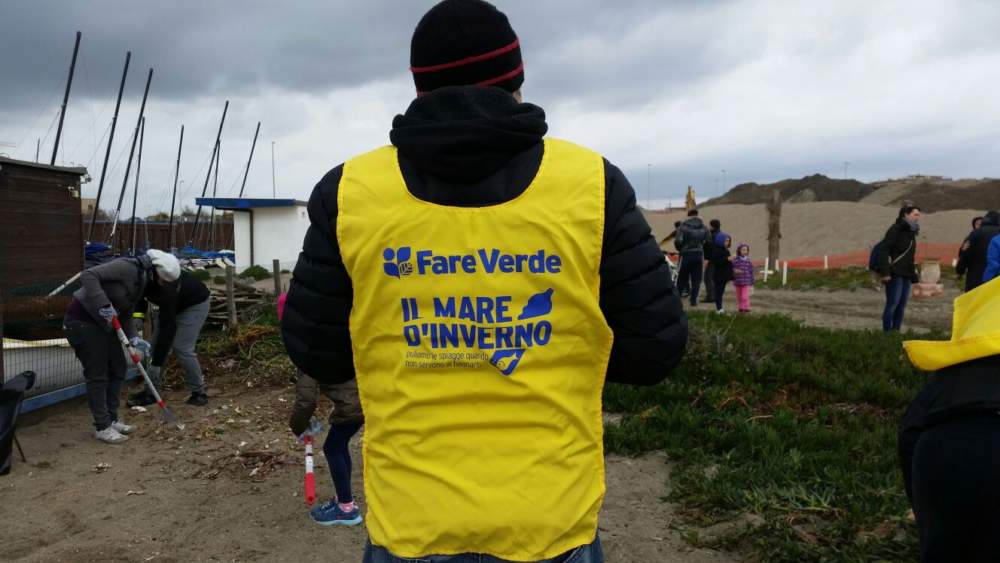 Fare Verde mare d'inverno