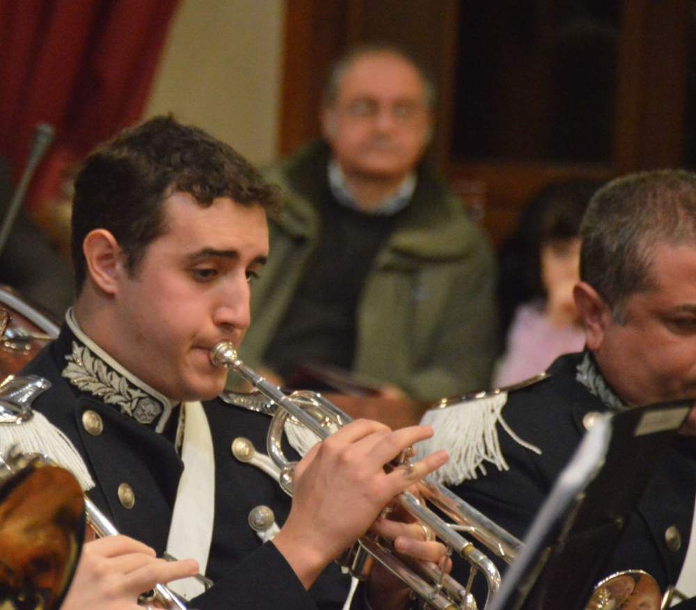 Il trombettista Matteo Costa