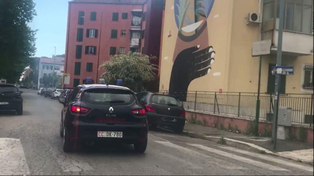 Carabinieri a san basilio