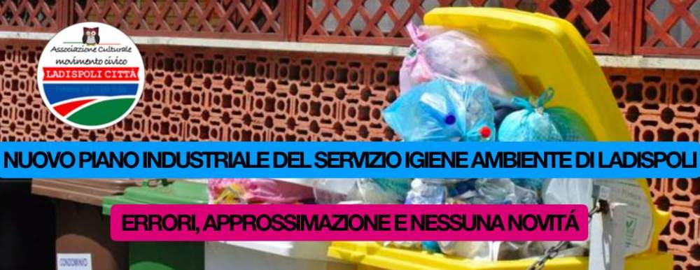 Rifiuti Movimento Ladispoli Città Rifiuti Movimento Ladispoli Città