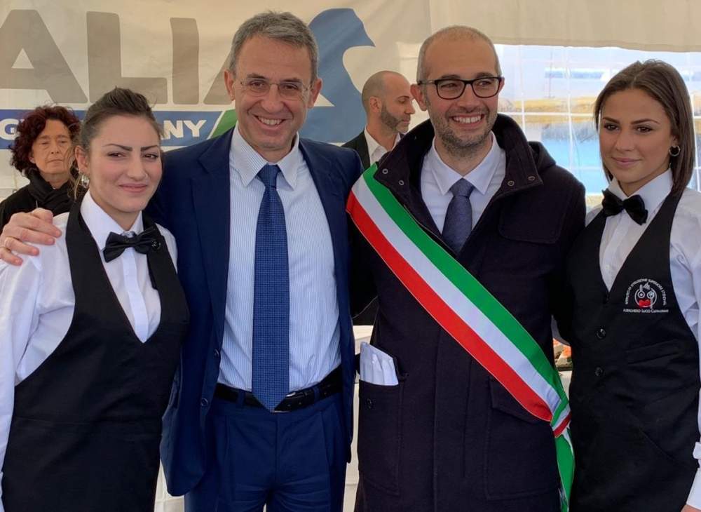 ministro Costa e sindaco cozzolino ministro Costa e sindaco cozzolino