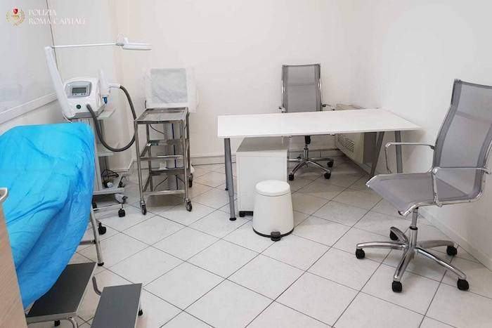 ponte mammolo sala operatoria abusiva