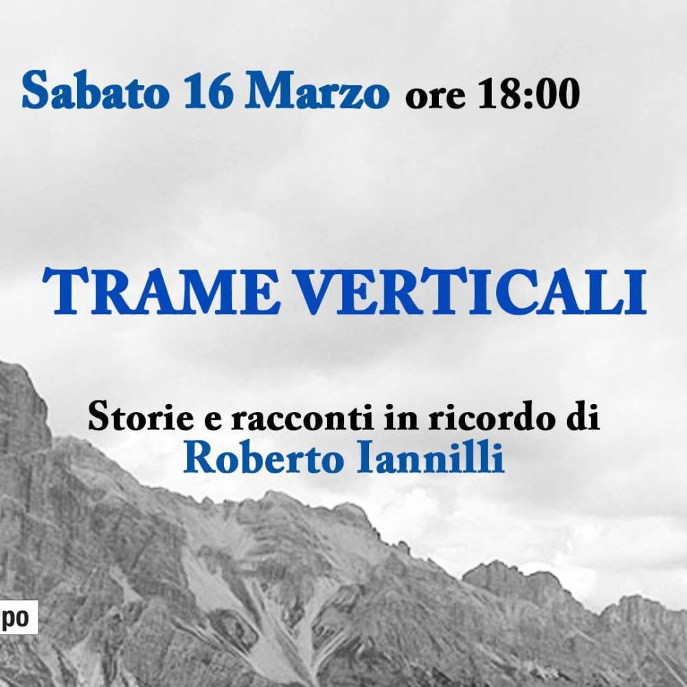 TRAME VERTICALI Roberto Iannilli