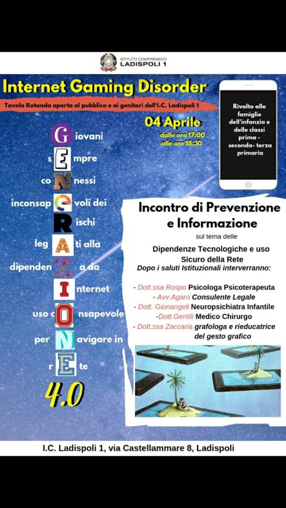 convengo dipendenze rete