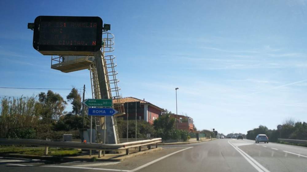 a12 civitavecchia sud aurelia