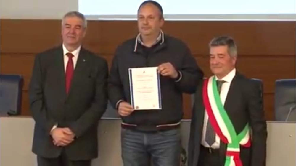 benemerenza Conte bisegni prociv cerveteri