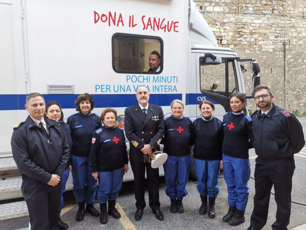 donazione sangue guardia costiera cri croce rossa
