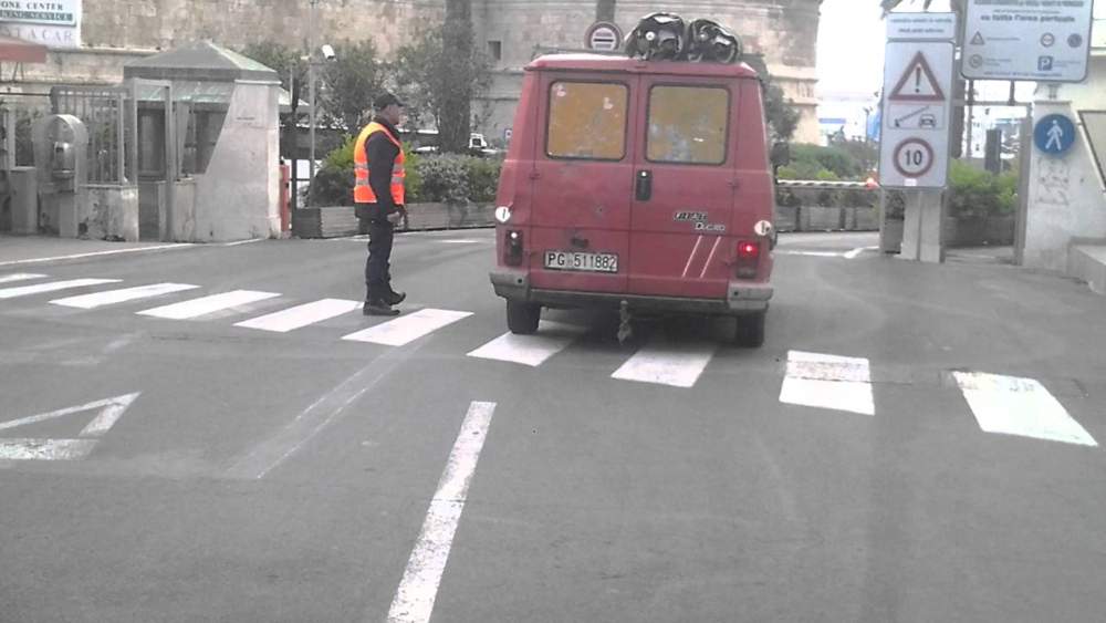 pas civitavecchia sicurezza porto forte michelangelo