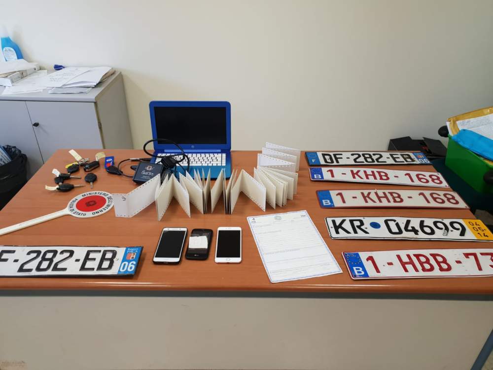 polmare frontiera targhe