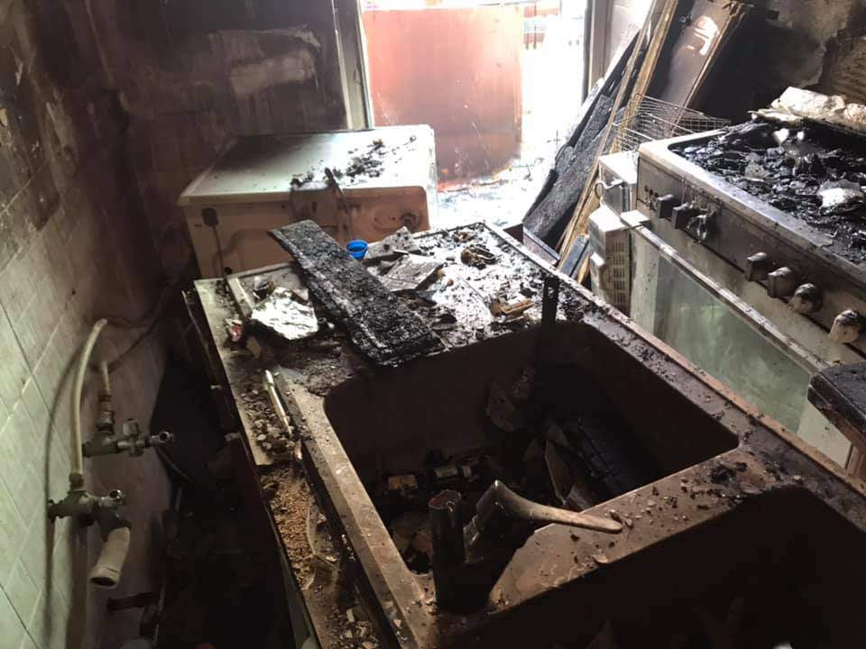 appartamento distrutto