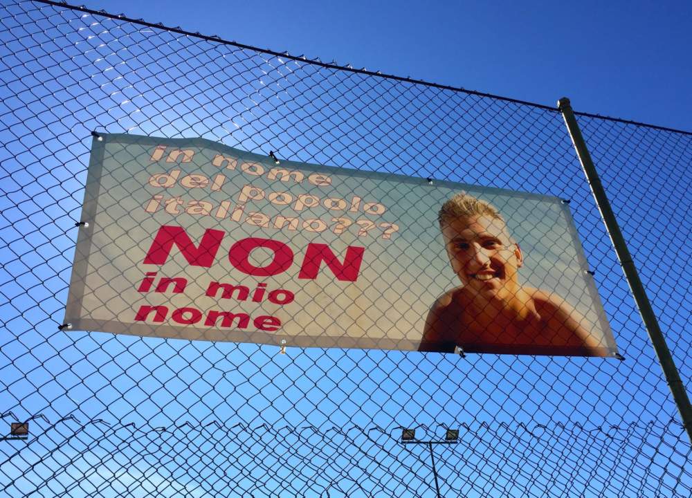 striscione Vannini striscione Vannini