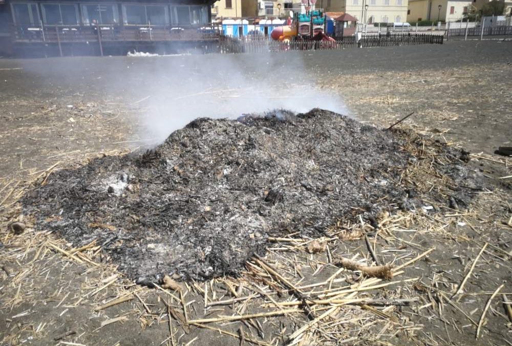 Ladispoli, roghi tossici: ennesimo esposto in Procura