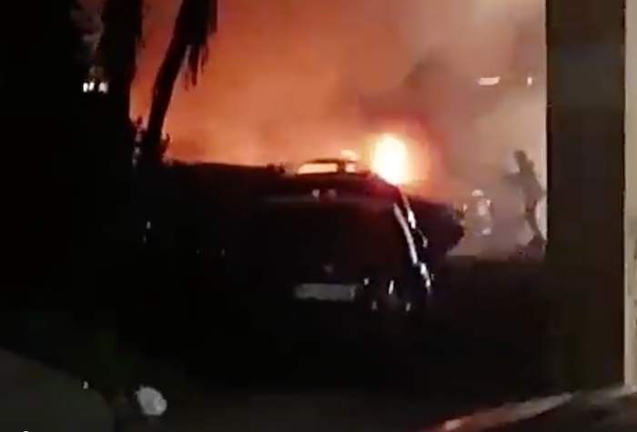 incendio alla magliana