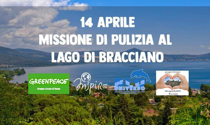 Bracciano, volontari in campo per pulire il Lago dai rifiuti