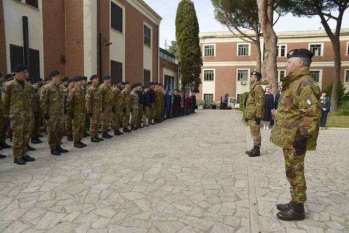 esercito Reparto schierato