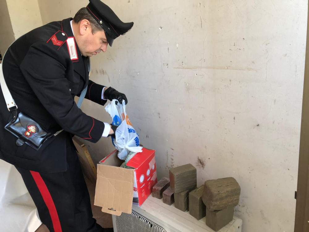 BRACCIANO – La droga rinvenuta dai Carabinieri (1)