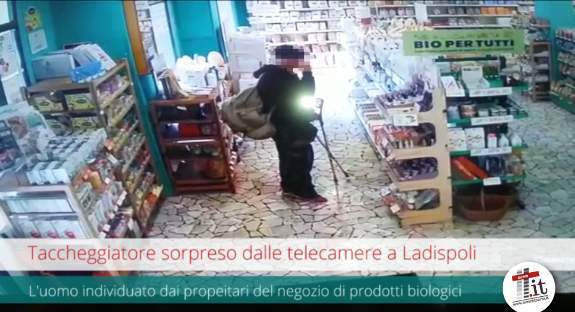 Ladro negozio Ladispoli Ladro negozio Ladispoli