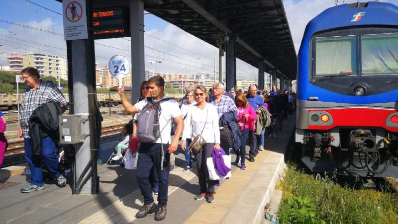 civitavecchia express treno turisti croceristi 4
