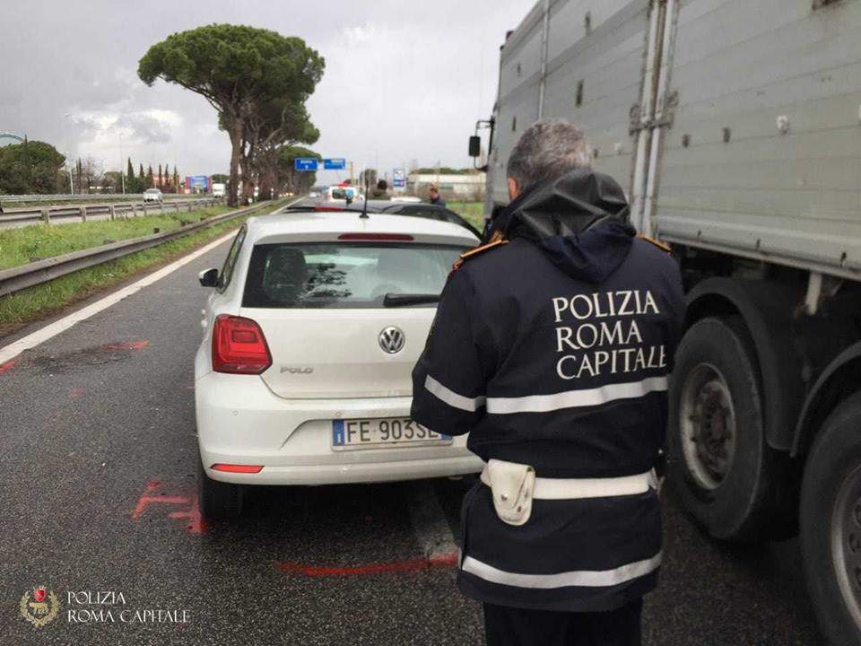 polizia roma capitale incidente 1
