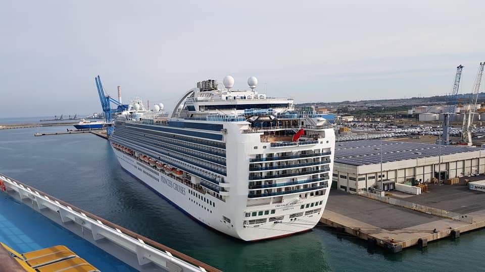 porto civitavecchia panoramica