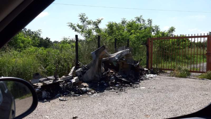 incendio trigoria