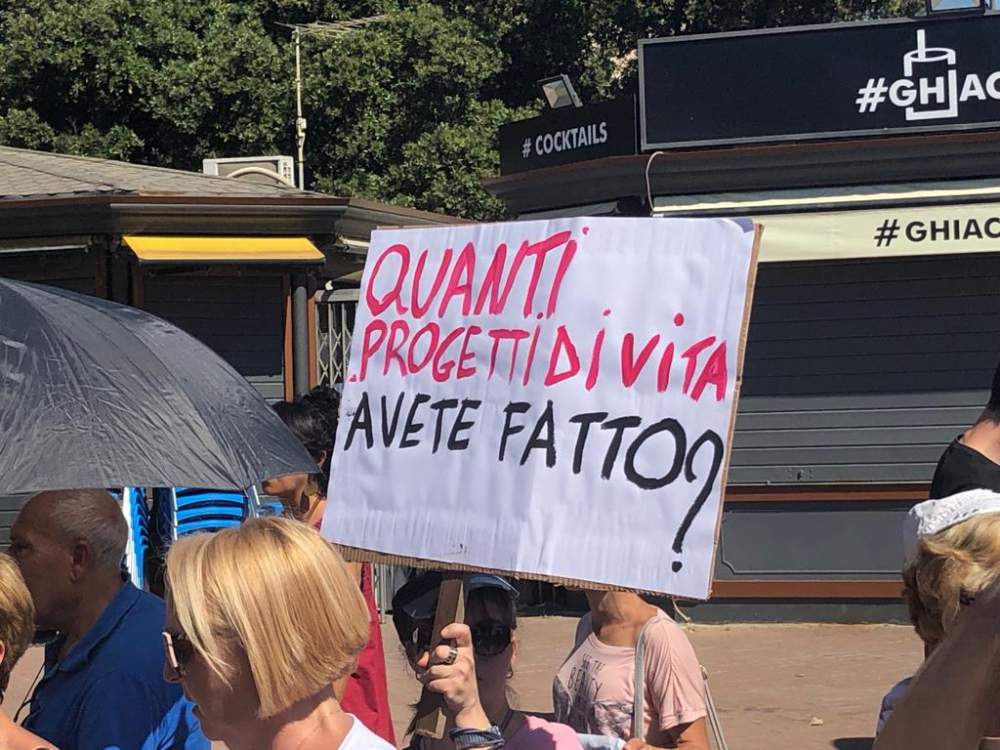 manifestazione sociale disabili Ladispoli (1)