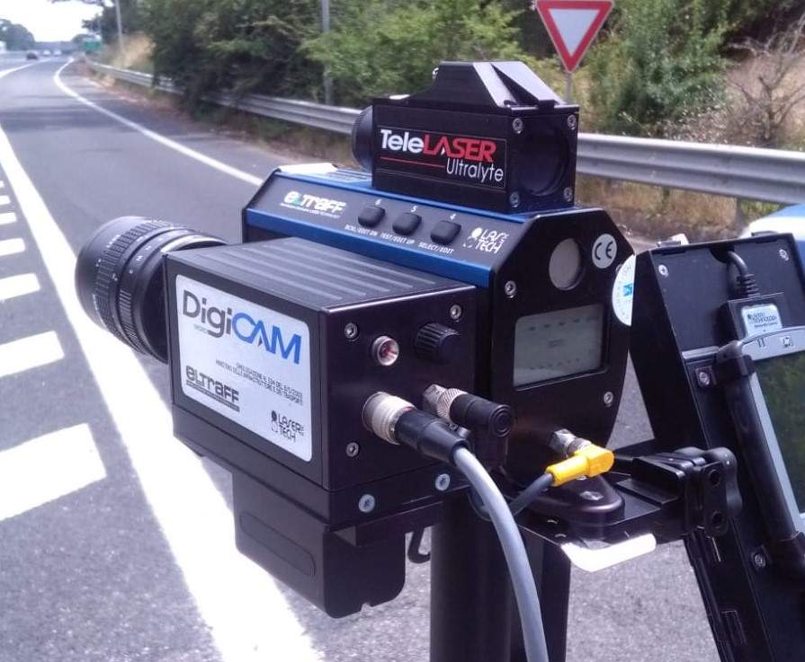 telelaser autovelox a12 autostrada